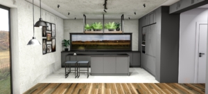 Projekt kuchni Jolanta Broda - lebioda, Bielsko - Biała, Cieszyn, Ustroń, śląsk projekt i wykonanie